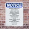 Signmission Safety Culture Sign, 10 in Width, Plastic, Rectangle OS-2PACK-NS-P-1014-V-17255 - alternate 3